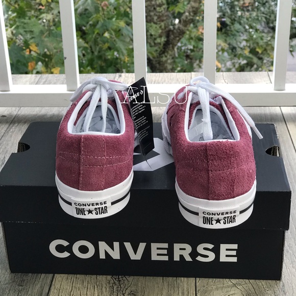 Converse One Star OX Deep Bordeaux W AUTHENTIC - Picture 5 of 8